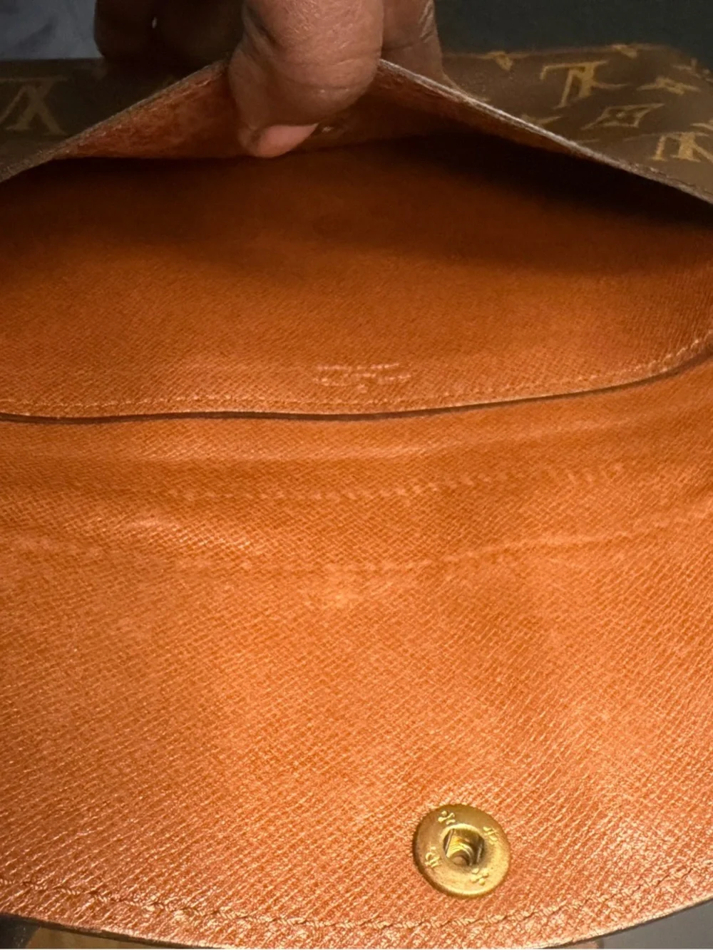 Louis Vuitton Monogram Pochette Double Rabat